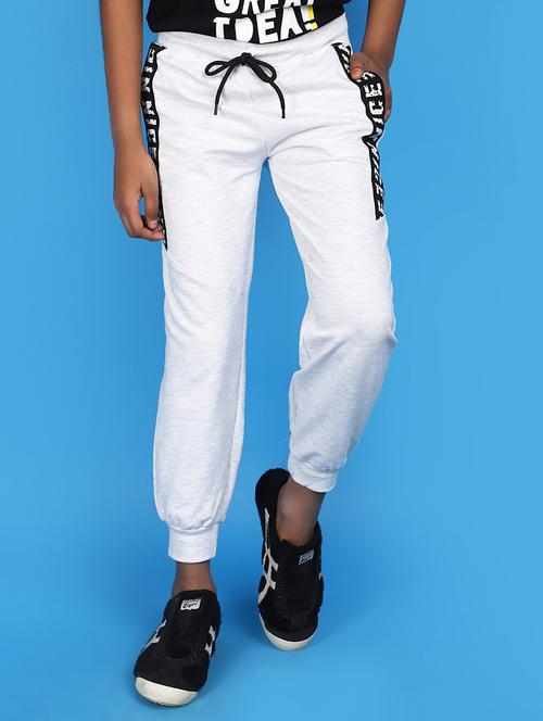 boys grey printed casual jogger - 20862812 - Very Small Image - 1