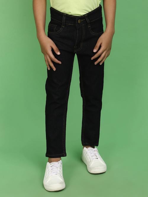 boys relaxed fit solid jean - 20862940 - Very Small Image - 1