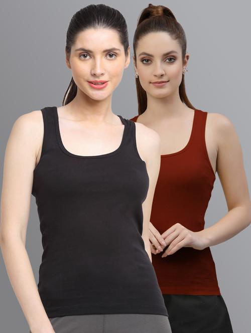 pack of 2 multi colored tank top - 20863525 - Very Small Image - 1