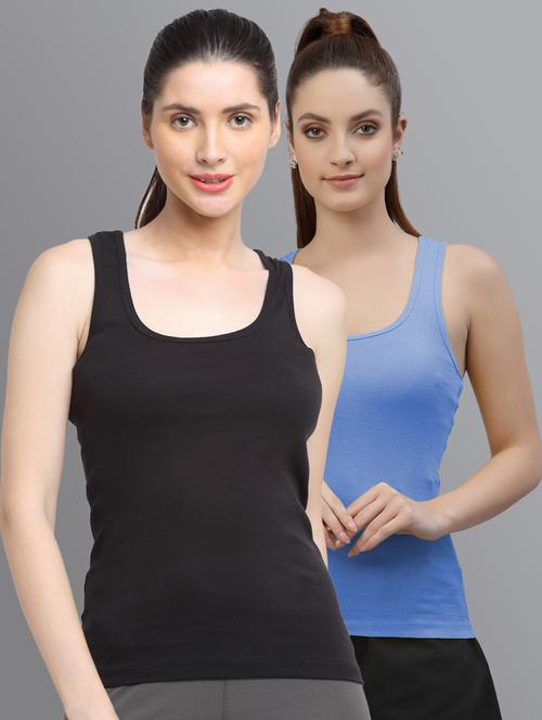 pack of 2 multi colored tank top - 20863535 - Very Small Image - 1