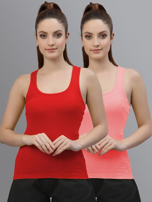 pack of 2 multi colored tank top - 20863562 - Very Small Image - 1