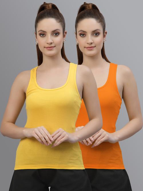 pack of 2 multi colored tank top - 20863595 - Very Small Image - 1
