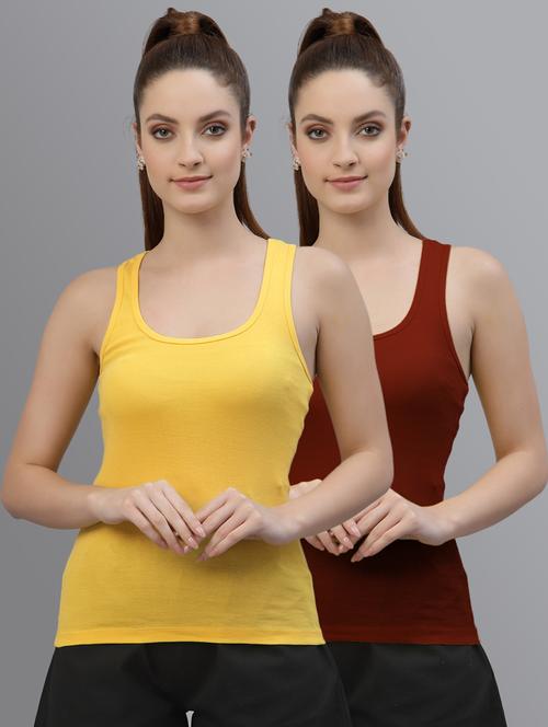 pack of 2 multi colored tank top - 20863600 - Very Small Image - 1