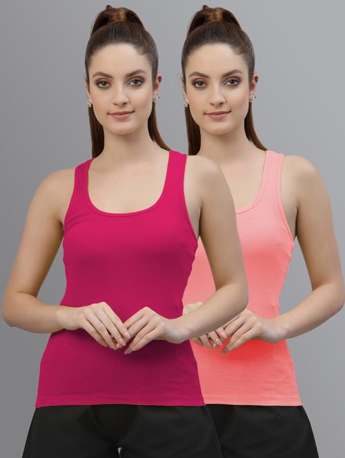 pack of 2 multi colored tank top - 20863615 - Very Small Image - 1