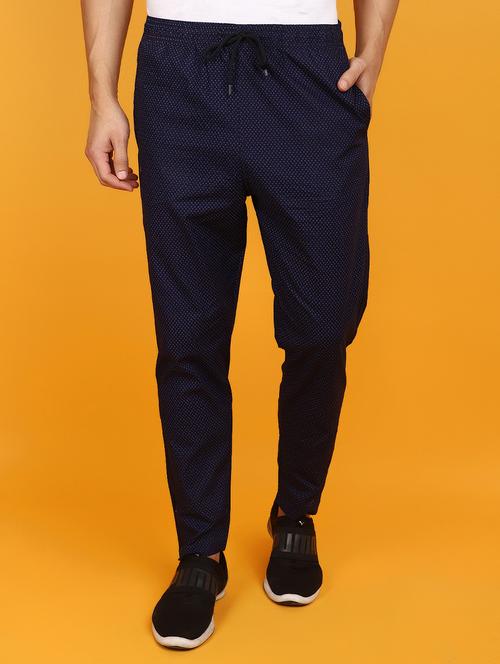 men relaxed fit mid rise track pant - 20879140 - Very Small Image - 1
