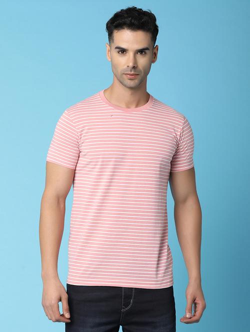 men round neck all over print t-shirt - 20879163 - Very Small Image - 1