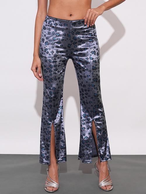 women mid-rise self-designed bootcut trouser - 20885441 - Very Small Image - 1