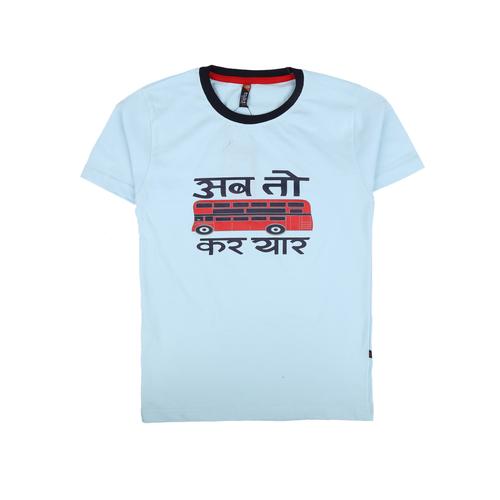 light blue cotton single jersey tshirt - 20891443 - Very Small Image - 1