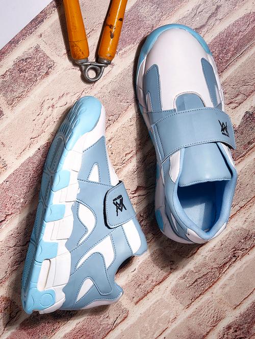 blue synthetic sneakers - 20893576 - Very Small Image - 1