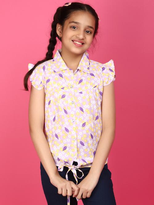 purple cotton  top - 20893883 - Very Small Image - 1