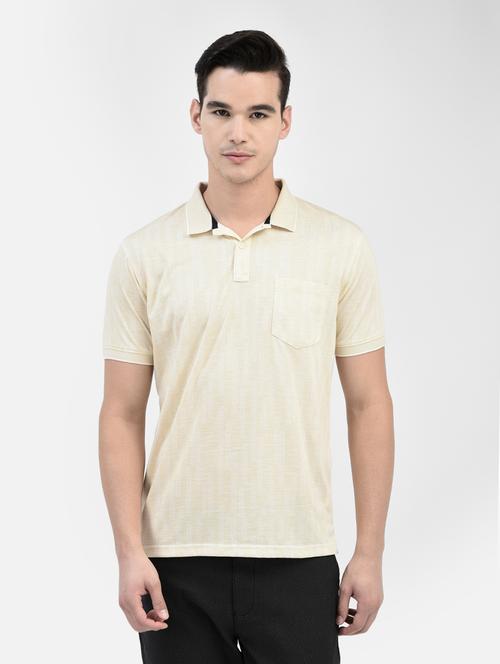 yellow polyester all over print tshirt - 20895317 - Very Small Image - 1