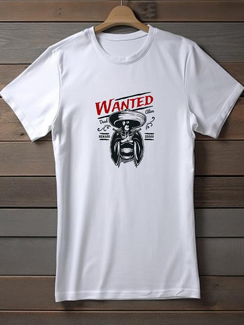 white polyester graphic print t-shirt - 20906737 - Very Small Image - 1