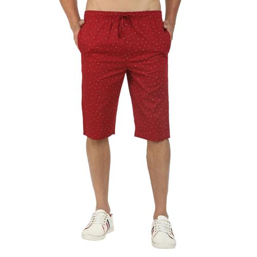 red poplin shorts - 20915609 - Very Small Image - 1
