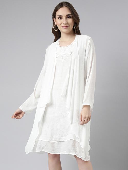 women lace detailed layered dress - 20915753 - Very Small Image - 1