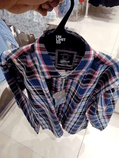 pink twill casual shirt - 20915997 - Very Small Image - 1