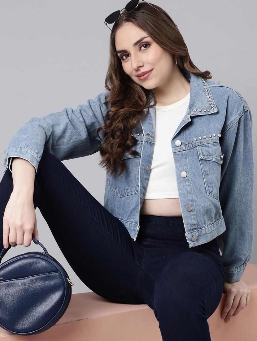 blue denim jacket - 20917196 - Zoom Image - 3