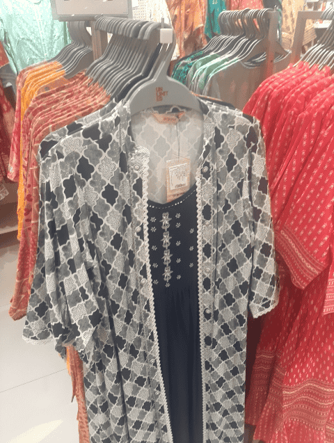 navy blue rayon kurta - 20918478 - Very Small Image - 1