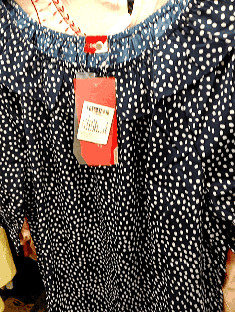 navy blue polyester top - 20926476 - Very Small Image - 1