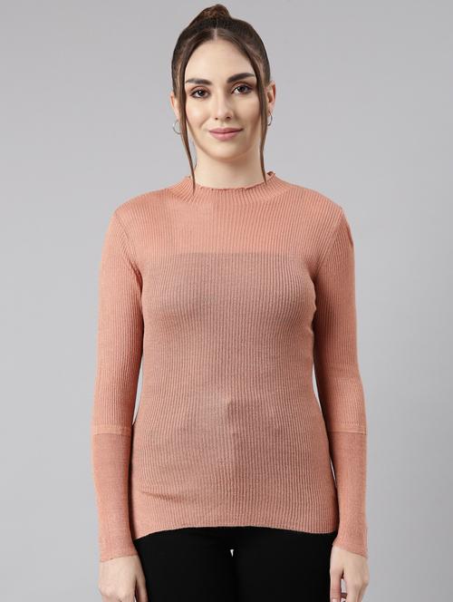 women's solid color regular top - 20928779 - Very Small Image - 1