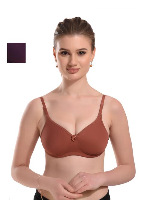 Pack Of 2 Solid Backless Bras - 20930844 - Very Small Image - 1