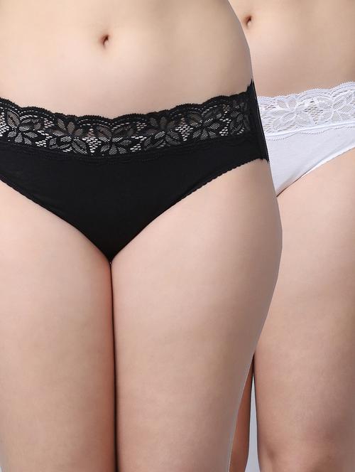pack of 2 solid hipster panties - 20948197 - Very Small Image - 1