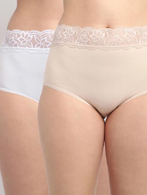 pack of 2 solid hipster panties - 20948232 - Very Small Image - 1