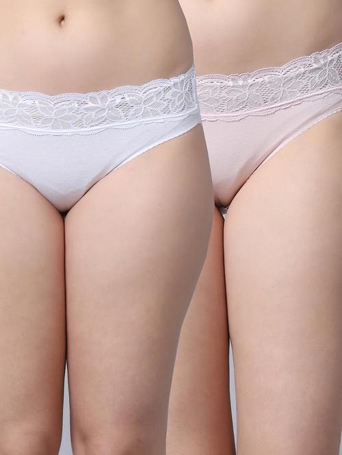 pack of 2 solid hipster panties - 20948245 - Very Small Image - 1