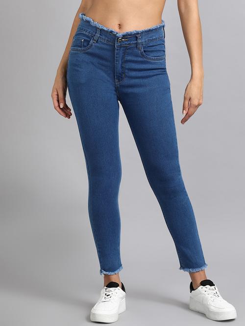 blue denim blend jeans - 20949042 - Very Small Image - 1