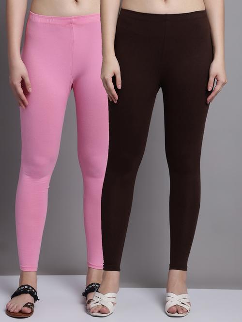 pack of 2 solid color leggings - 20951057 - Very Small Image - 1