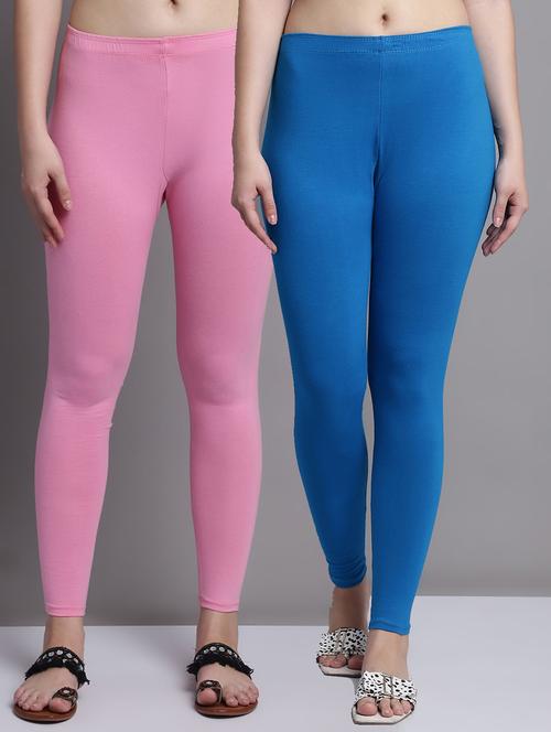 pack of 2 solid color leggings - 20951058 - Very Small Image - 1