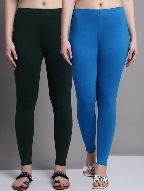 pack of 2 solid color leggings - 20951064 - Very Small Image - 1