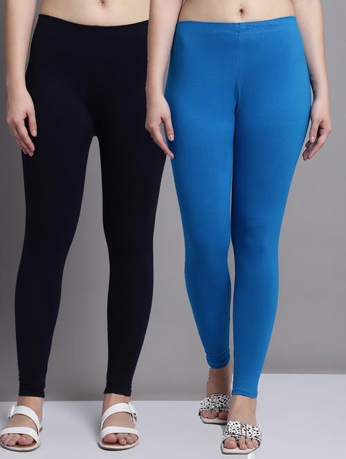 pack of 2 solid color leggings - 20951077 - Very Small Image - 1