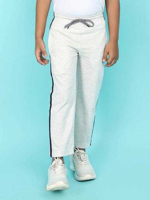 boys mid rise solid track pant - 20957418 - Very Small Image - 1