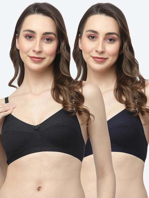 pack of 2 solid t-shirt bras - 20958531 - Very Small Image - 1