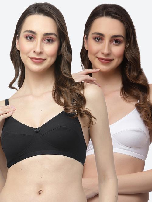 pack of 2 solid t-shirt bras - 20958536 - Very Small Image - 1