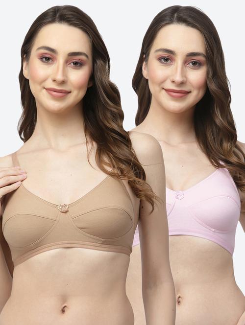 pack of 2 solid bras  - 20958543 - Very Small Image - 1