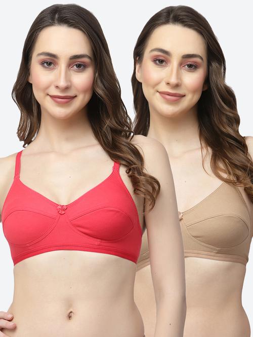 pack of 2 solid bras  - 20958554 - Very Small Image - 1