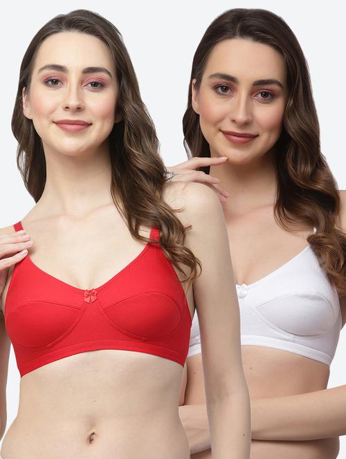 women pack of 2 solid t-shirt bra - 20958562 - Very Small Image - 1