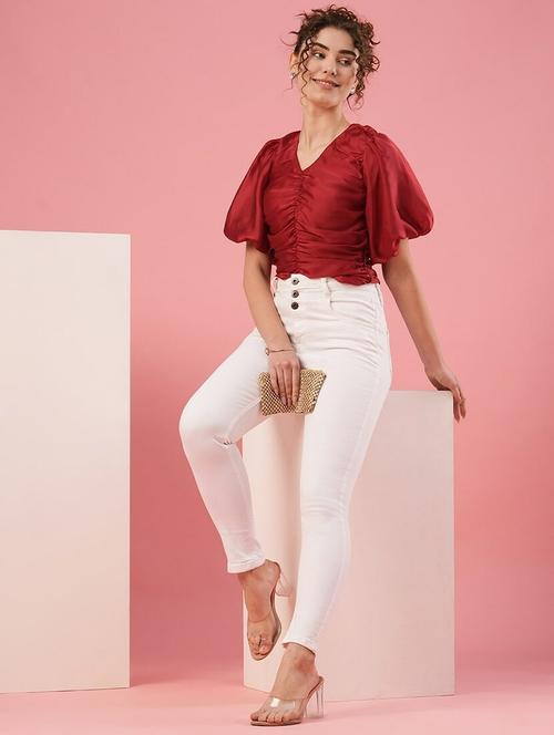 women plain skinny fit jean - 20958582 - Very Small Image - 1