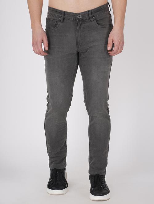 men plain slim fit jeans - 20961600 - Very Small Image - 1