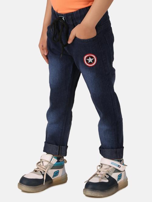 boys slim fit denim washed jeans - 20967292 - Very Small Image - 1