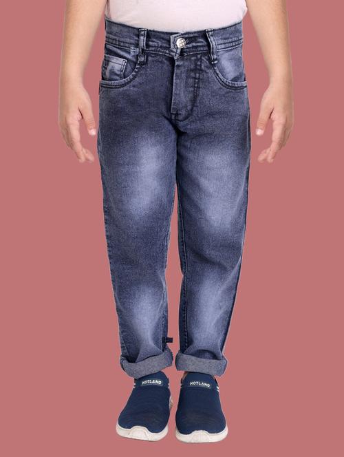 boys slim fit denim washed jeans - 20967306 - Very Small Image - 1