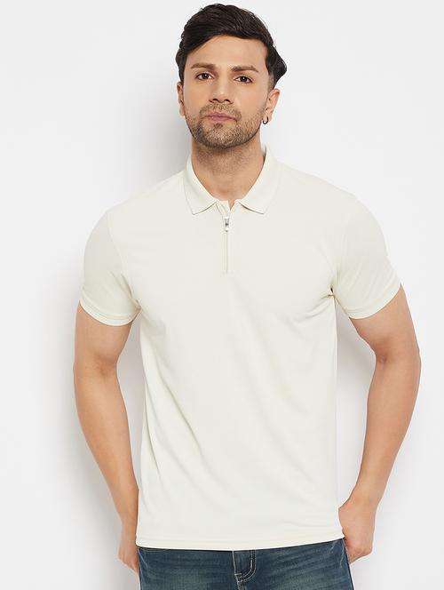 men solid short sleeve polo t-shirt - 20967824 - Very Small Image - 1