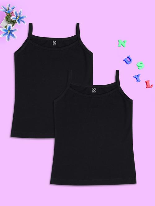 women black solid regular slip - 20969893 - Very Small Image - 1