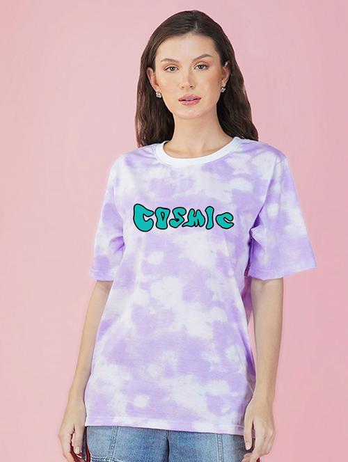 tie & dye round neck t-shirt - 20978363 - Very Small Image - 1