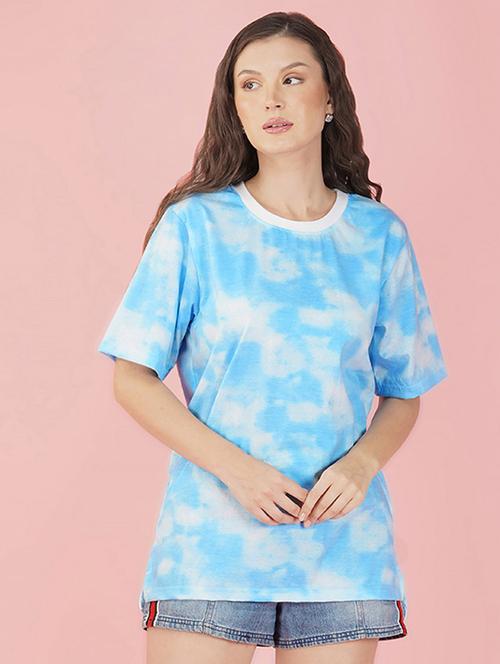 tie & dye round neck t-shirt - 20978370 - Very Small Image - 1