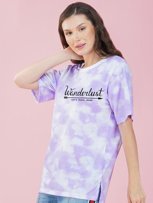 tie & dye round neck t-shirt - 20978390 - Very Small Image - 1