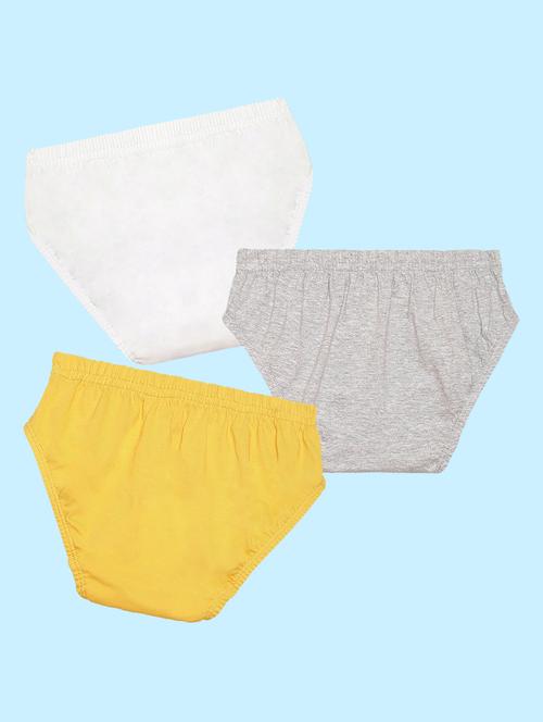 pack of 3 solid briefs - 20979262 - Very Small Image - 1