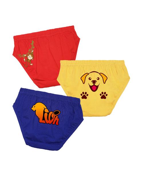 pack of 3 printed briefs - 20979312 - Very Small Image - 1