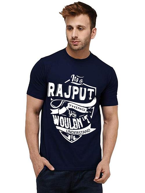 men front print round neck t-shirts - 20984597 - Very Small Image - 1